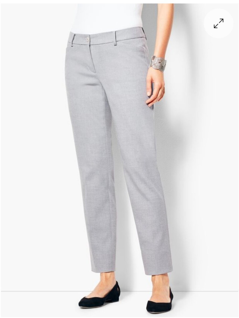 Talbots Light Gray Dress Pants